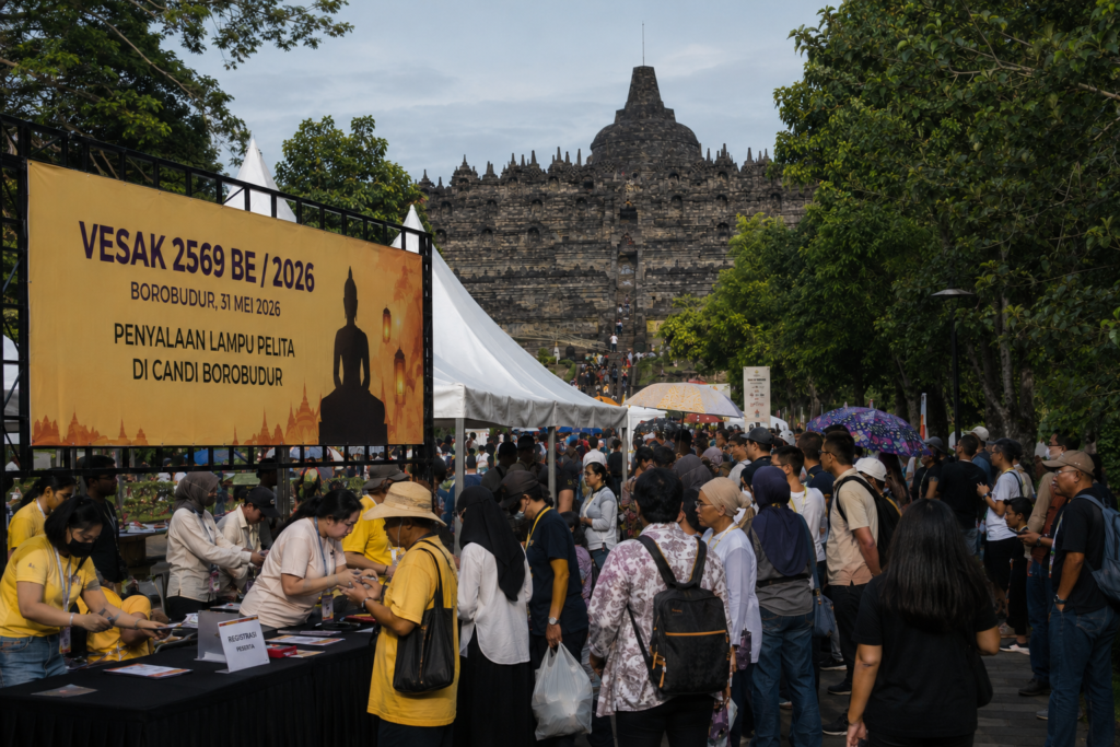 Festival Lampion Waisak Borobudur 31 Mei 2026, Jangan Sampai Kehabisan Tiket